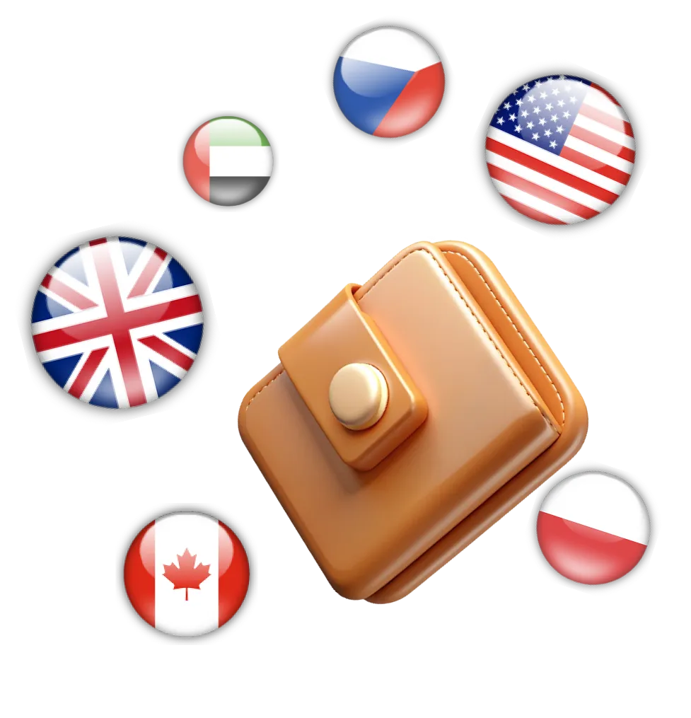 Multi-currency wallet
